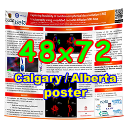 Calgary Poster - Cheapest Fabric & Paper Poster Printing 48x72 from $130